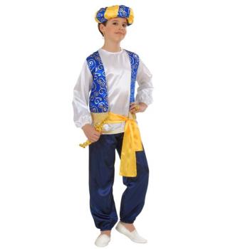 Arabian Prince Costume - Size 5-7 Years Widmann