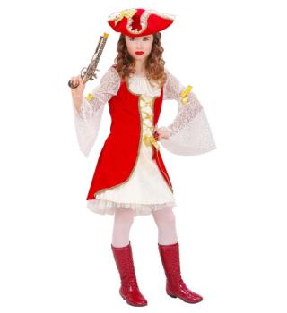 Pirate Captain Costume - Size 5-7 Years