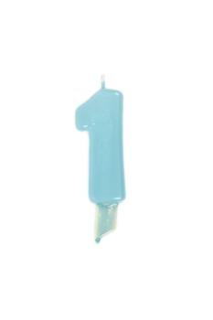 Candle 9.5cm nº 1 - Baby Blue