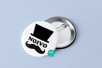 Crachá Alfinete "Noivo" XiZ Party Supplies