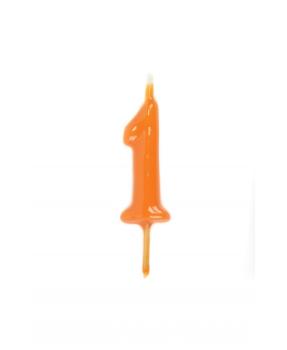 Candle 6cm nº1 - Orange