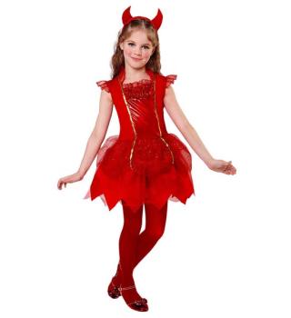 Diabinha Costume - Size 4-5 Years Widmann
