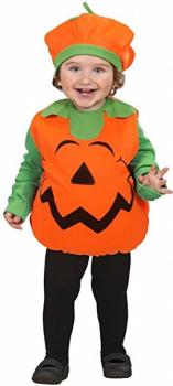Pumpkin Costume - Size 1-3 Years Widmann