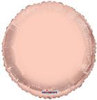 18" Round Foil Balloon - Rose Gold