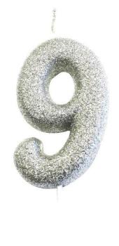 Glitter Candle nº9 - Silver Anniversary House