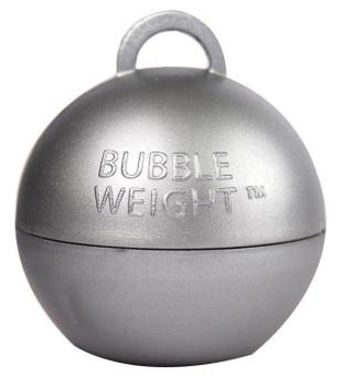 Bubble Weight for Balloons 35g - Silver Anniversary House