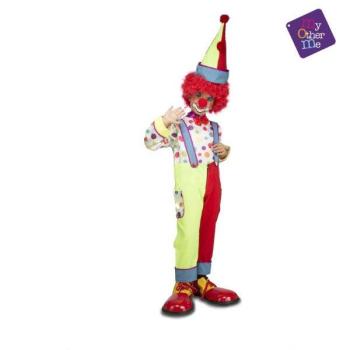 Polka Dot Clown Costume - 3-4 Years