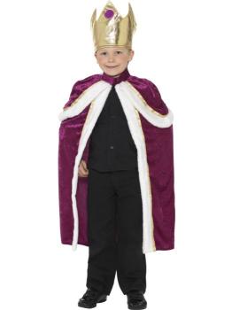 King Costume for Children - 4-6 Years Smiffys