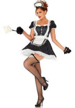 Sexy Maid Maid Costume - Size ML Leg Avenue