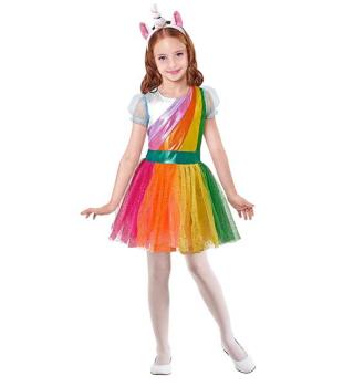 Girl Unicorn Costume - 4-5 Years Widmann