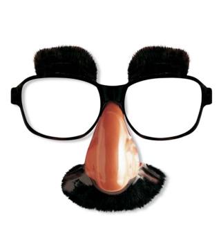 Glasses with Nose and Mustache