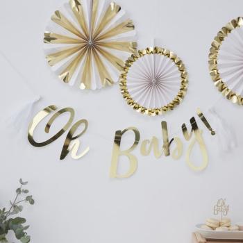 Oh Baby Wreath - Gold