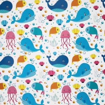Whale Wrapping Paper Roll XiZ Party Supplies