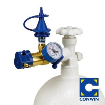 Classic Filler with Pressure Gauge and Soft-Touch Push Valve