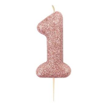 Glitter Candle nº1 - Rose Gold Anniversary House
