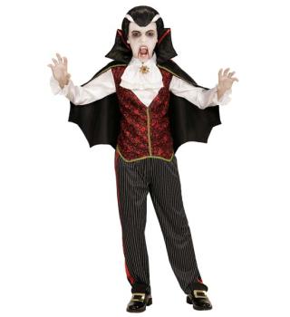 Vampire Costume - Size 11-13 Years