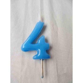 Candle 6cm nº4 - Turquoise
