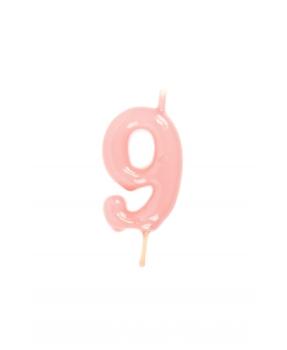 Candle 6cm nº9 - Baby Pink