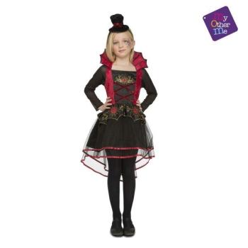 Vampire Girl Costume in Red - 5-6 Years MOM