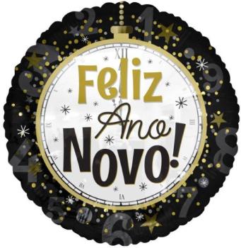 Globo Foil 18" Happy New Year