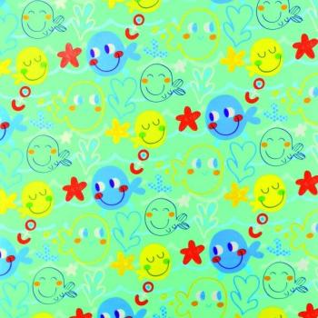 Seabed Wrapping Paper Roll XiZ Party Supplies