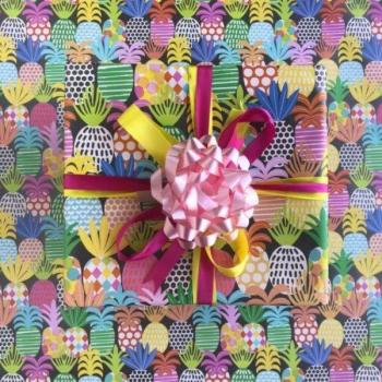 Pineapple Wrapping Paper Roll XiZ Party Supplies
