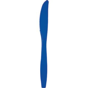 24 Plastic Knives - Cobalt Blue Creative Converting