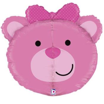 Balão Foil 27" Urso Baby Girl