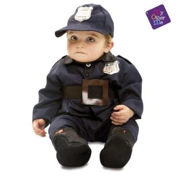 Fato Polícia Bebé 7-12 Meses
