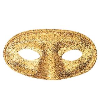 Gold Glitter Mask