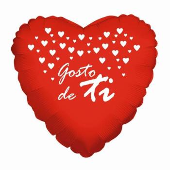 Foil Balloon 18" Heart I Like You - Red