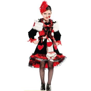 Premium Queen of Hearts Carnival Costume - 5 Years Veneziano