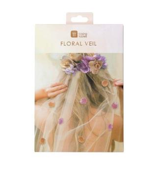 Bridal Veil with Flowers Talking Tables