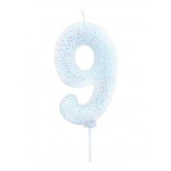 Glitter Candle nº9 - Iridescent Anniversary House