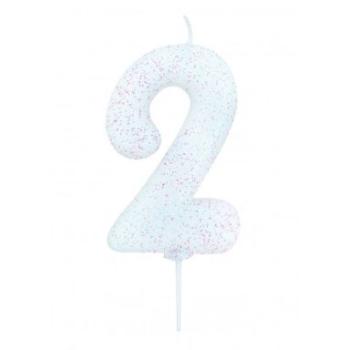 Glitter Candle nº2 - Iridescent Anniversary House