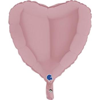 Foil Balloon 18" Matte Heart - Pink