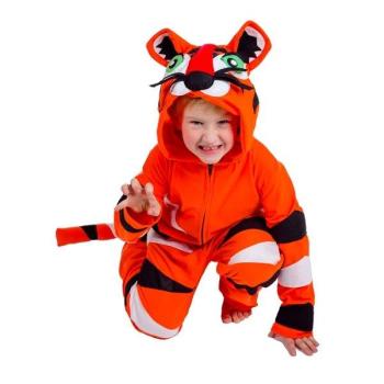 Tiger Boy Costume - 5-7 Years Marina & Pau