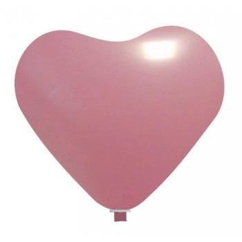 Balão Coração 25" ou 60cm - Rosa