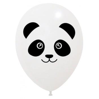 6 11" Panda print balloons XiZ Party Supplies