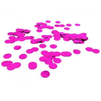Round Foil Confetti 15 grams - Fuchsia XiZ Party Supplies