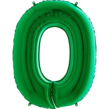 Balão Foil 40" nº 0 - Verde Grabo
