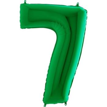 40" Foil Balloon nº 7 - Green Grabo