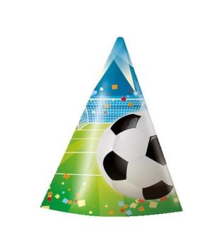 5 Chapéus Futebol Champion Cup XiZ Party Supplies