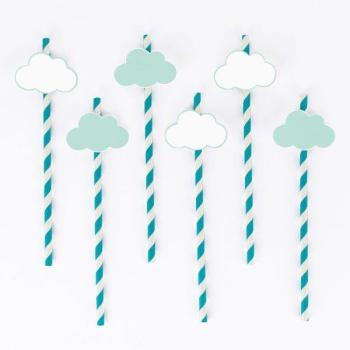 12 Cloud Straws My Little Day