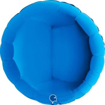 36" Round Foil Balloon - Blue Grabo