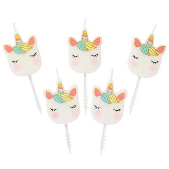 We Love Unicorns Candles Talking Tables