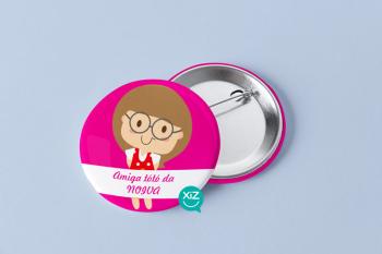 "Bride´s Friend Geek" Pin Badge XiZ Party Supplies