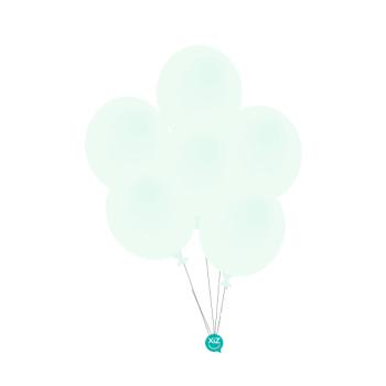 6 Balloons 32cm - Matte Green