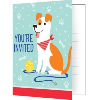 Dog Party Invitations Creative Converting