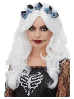 Day of the Dead Wig - White